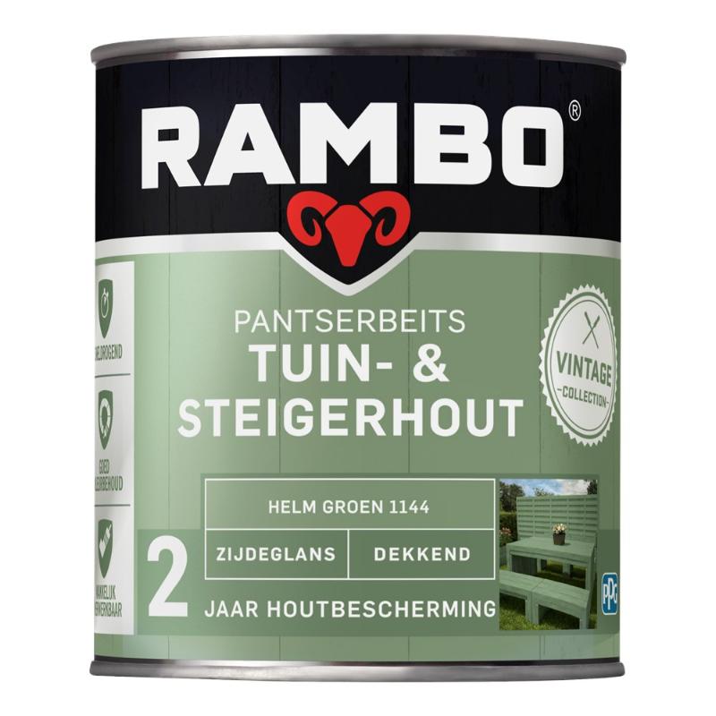 RAMBO Pantserbeits Tuin & Steigerhout Dekkend Zijdeglans