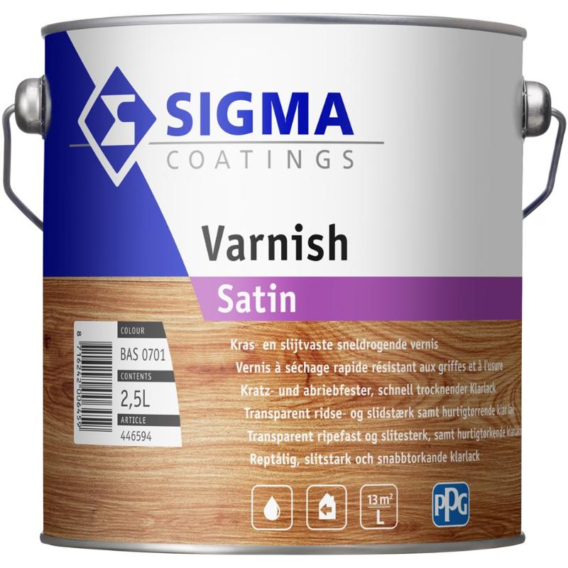 Sigma Coatings Varnish Satin WB