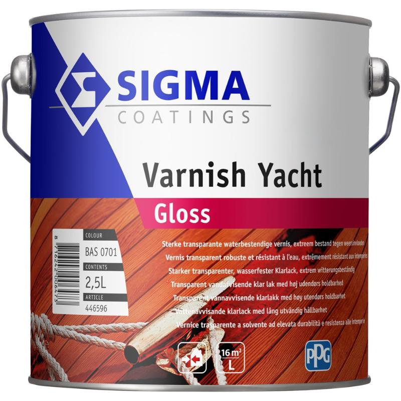Sigma Coatings Varnish Yacht Gloss SB