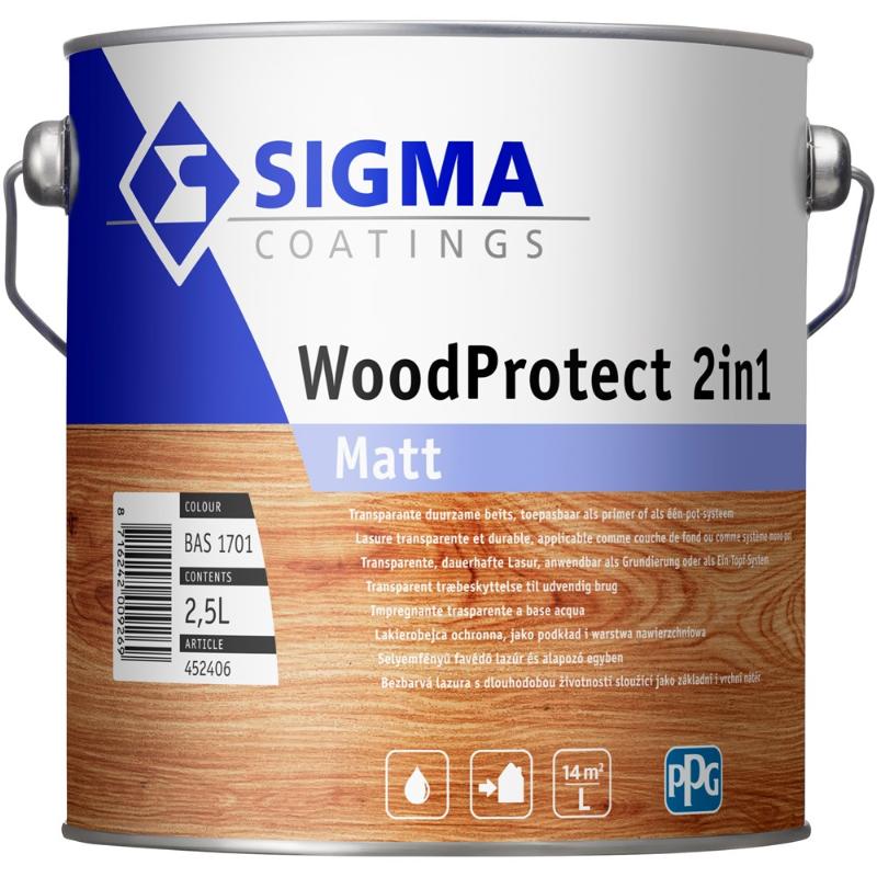 Sigma Coatings WoodProtect 2in1 Matt WB