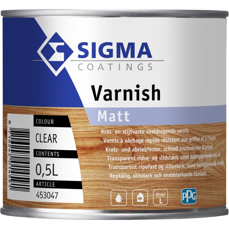 Sigma Coatings Varnish Matt WB
