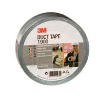 3M 1900 Economy Duct Tape 50mm x 50mtr Zwart