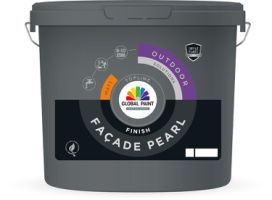 Global Paint De waterafparelende gevelverf