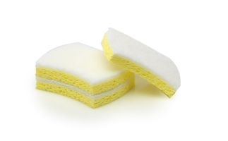 Progold Reinigings Spons 122x105x25mm 3st. Wit