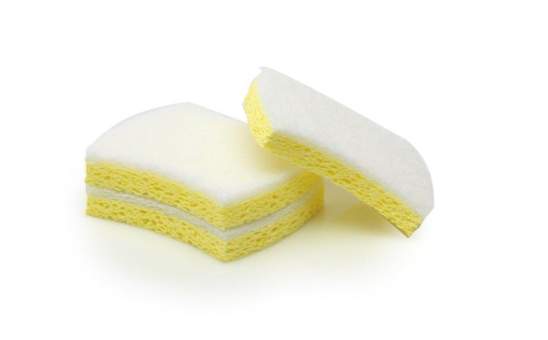 Progold Reinigings Spons 122x105x25mm 3st. Wit